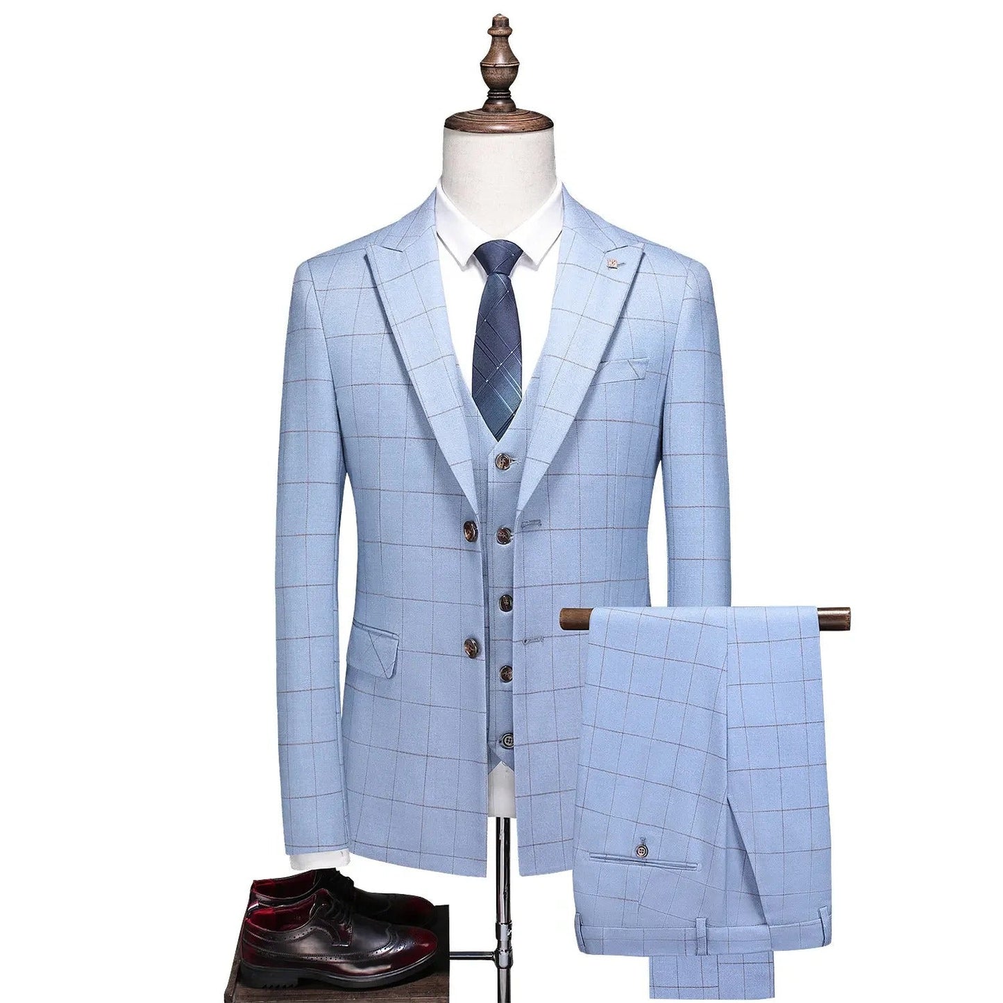 Disfraz de Peaky Blinders azul