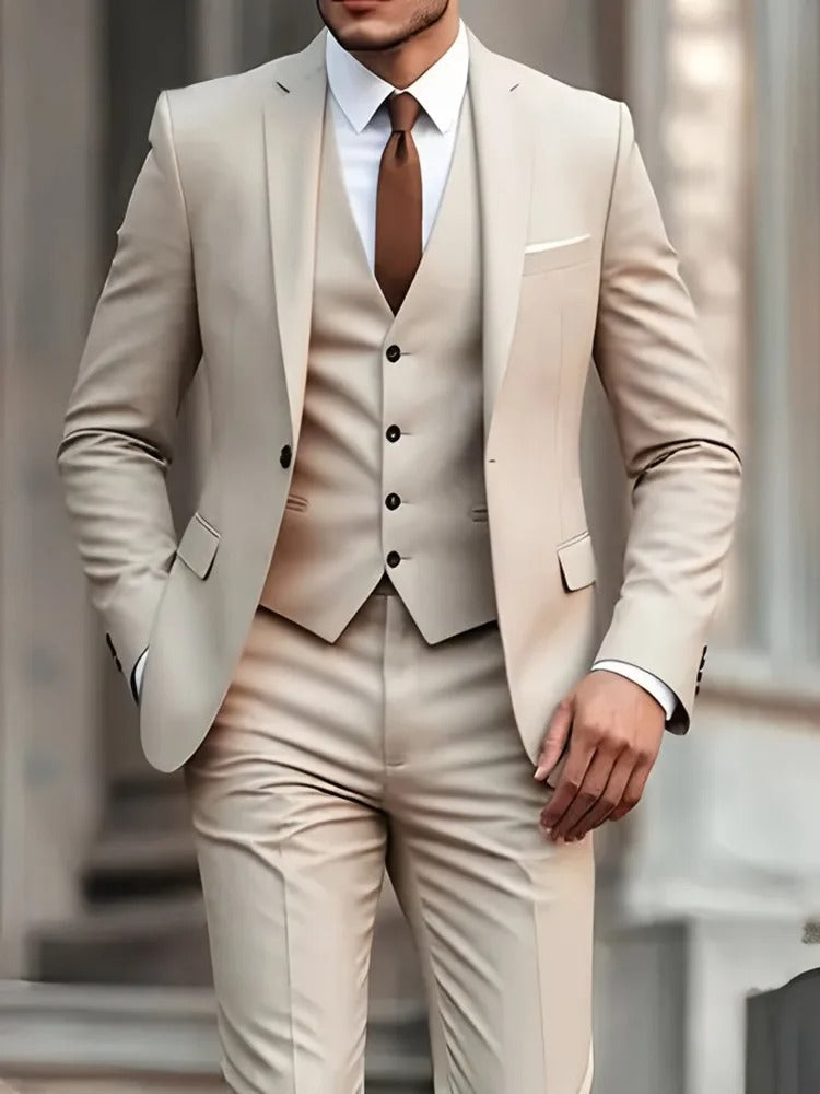 Traje Beige Versión Birmingham