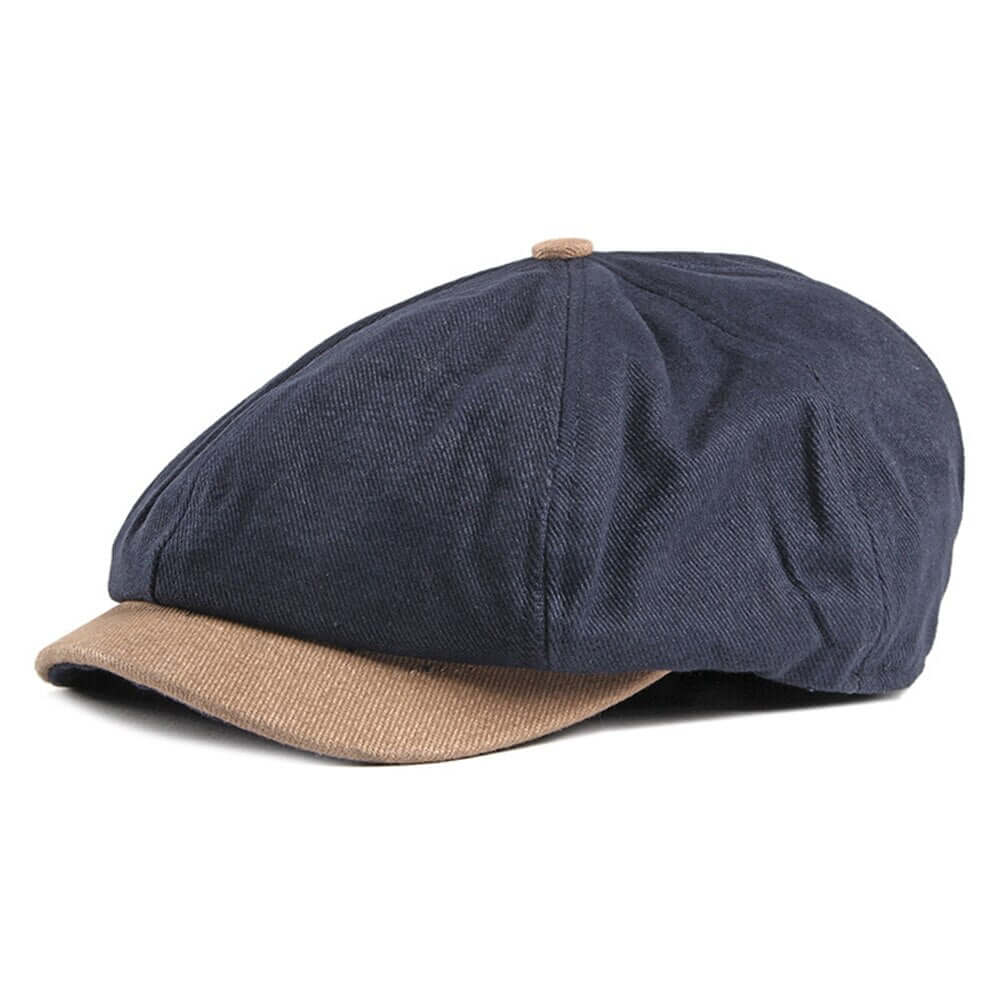 Casquette Peaky Blinders Beige et Bleu Thomas Shelby