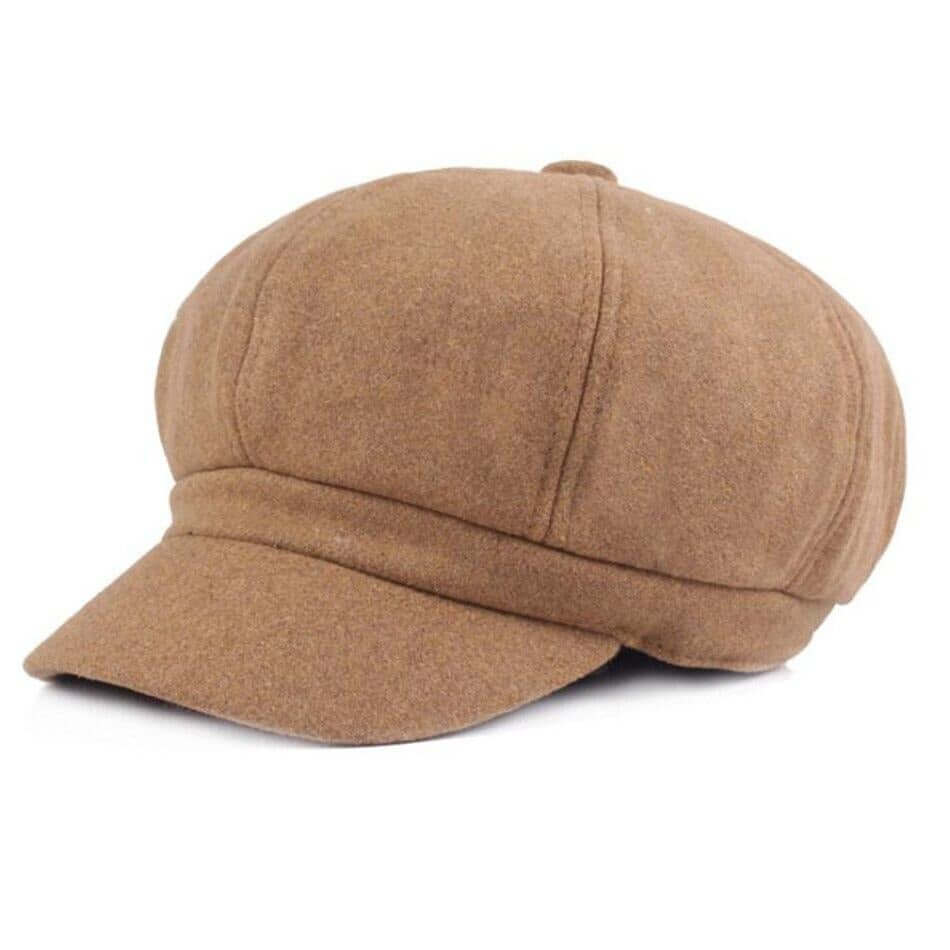 Casquette Peaky Blinders Beige Femme Thomas Shelby