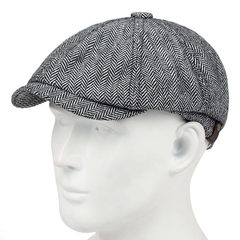 Casquette Peaky Blinders Gris Homme Thomas Shelby M (56-58cm)