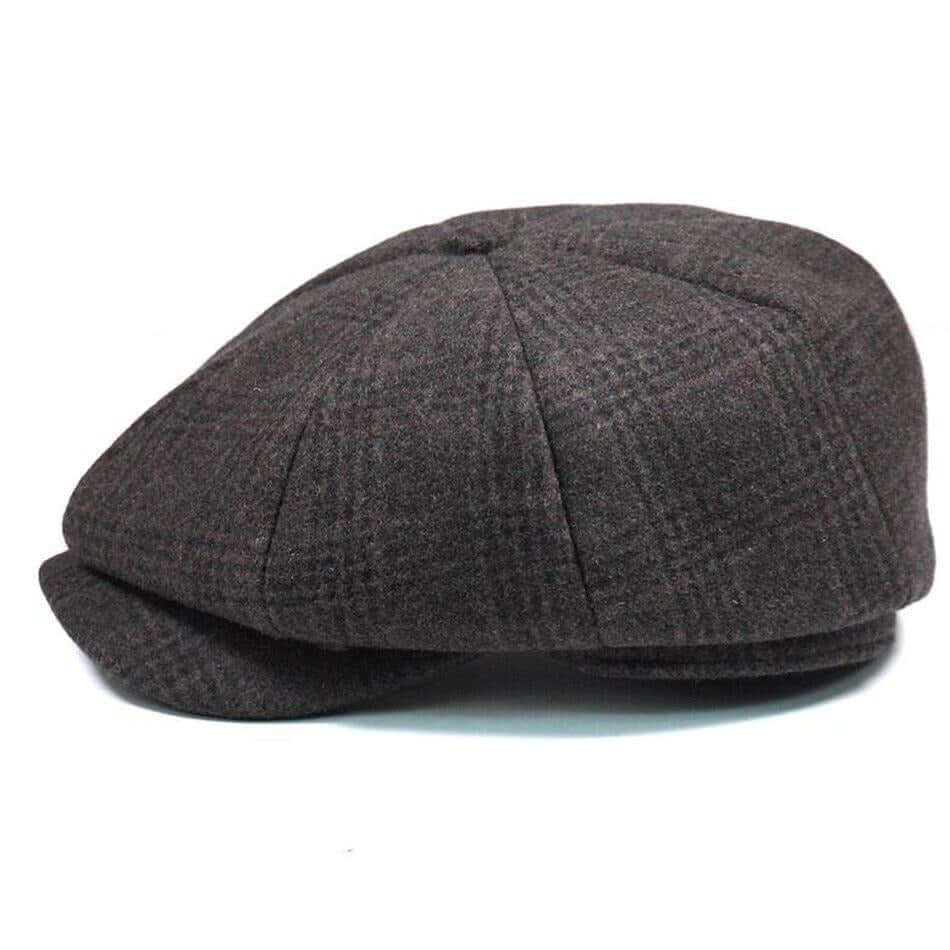 Casquette Peaky Blinders Marron Carreau Thomas Shelby