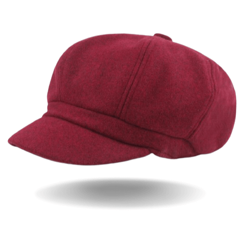 Casquette Peaky Blinders Rouge Femme Thomas Shelby