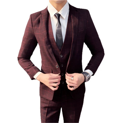 Costume Peaky Blinders Noir et Rouge Thomas Shelby