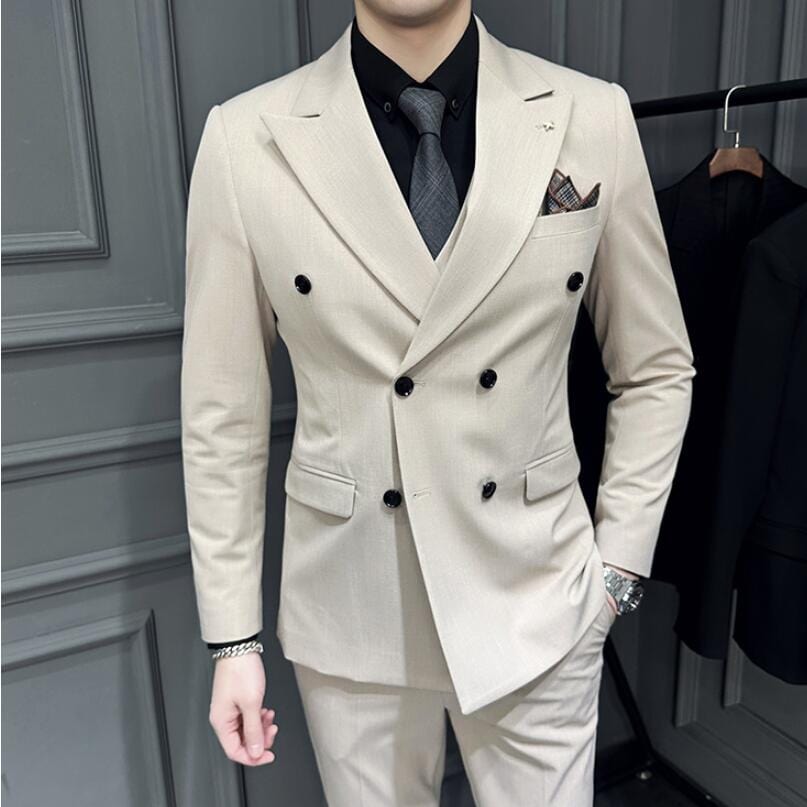 Costume Trois Pièces Blanc Thomas Shelby XS