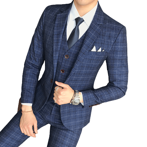 Ensemble Tweed Bleu Thomas Shelby