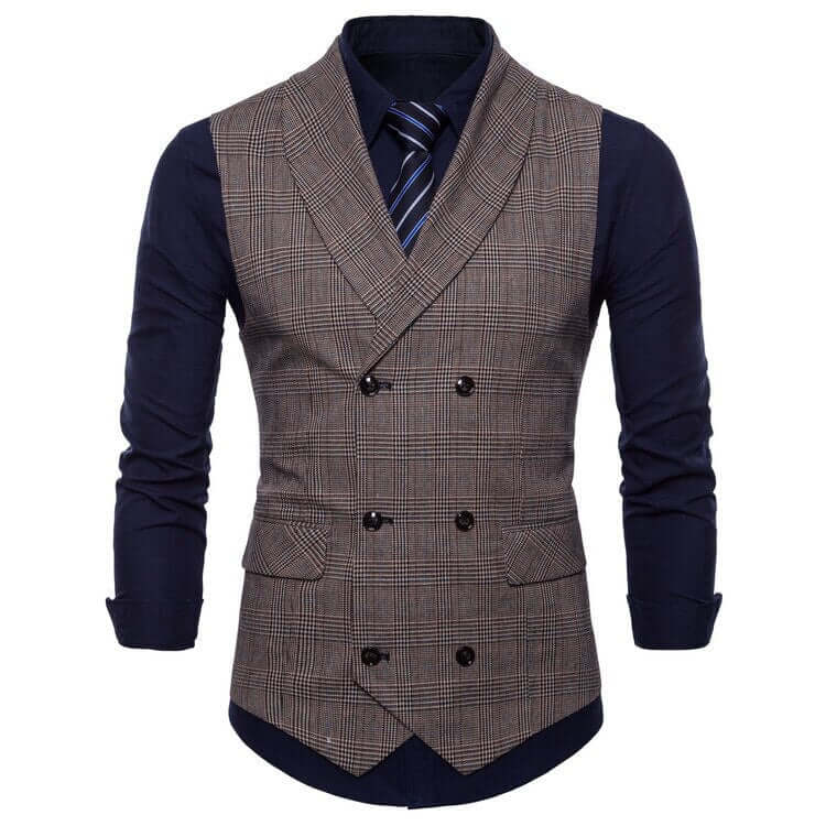 Gilet Peaky Blinders Marron Thomas Shelby S