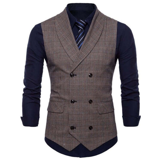 Gilet Peaky Blinders Marron Thomas Shelby S