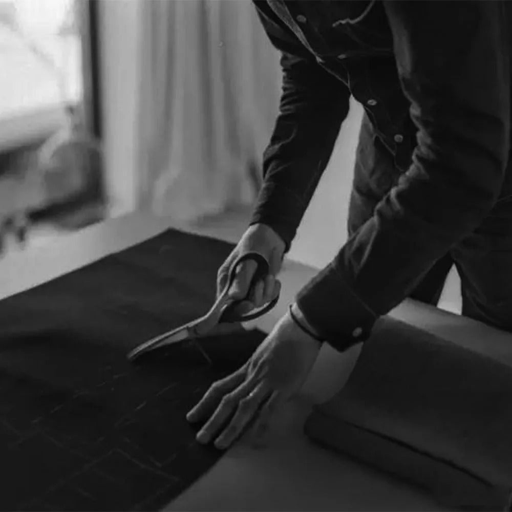 Traje de tweed a cuadros