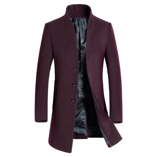 Manteau Long Rouge Thomas Shelby XS