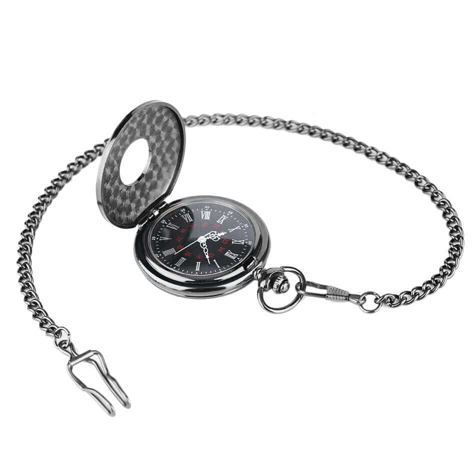 Montre à Gousset Peaky Blinders Spider Black Thomas Shelby