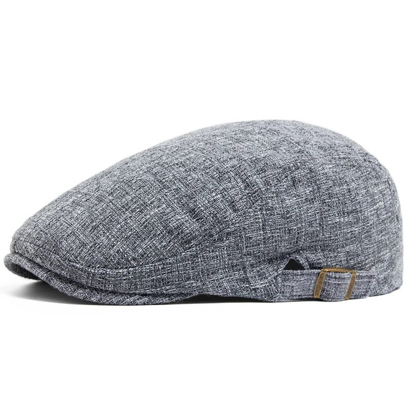 Gorra (estilo) Peaky Blinders Plate Gris